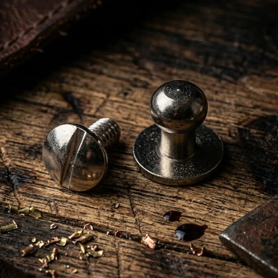 Bottoni a perno 6 mm - argento – CraftPoint