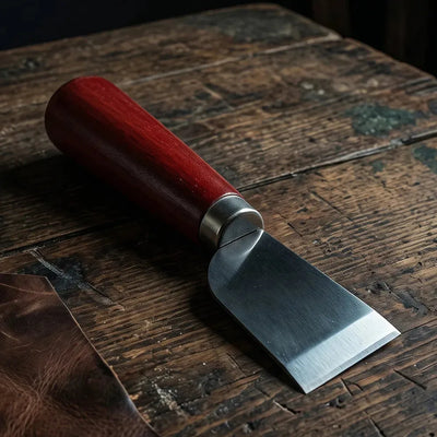 Coltello da calzolaio / giapponese con manico in legno – CraftPoint