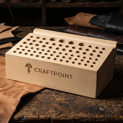 Organizer per attrezzi per pelle CraftPoint - 76 fori – CraftPoint