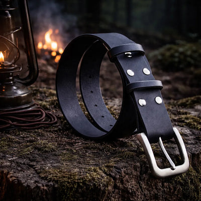Cintura in vera pelle: modello Bushcraft - 4,5-5mm – CraftPoint