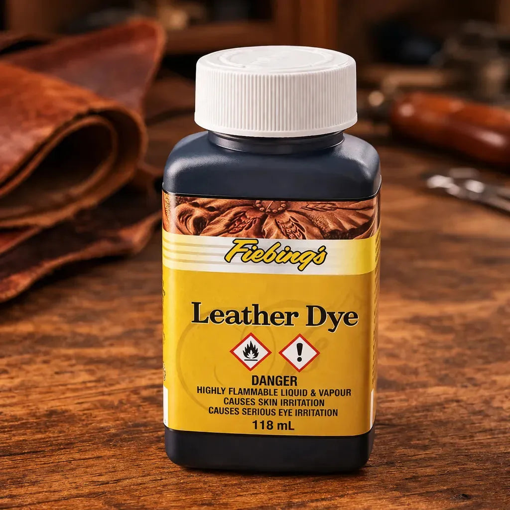 Fiebing's Leather Dye - Żółta farba do skóry - 118 ml – CraftPoint