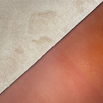 Pelle Nappa naturale - 1,2 mm - conciata al cromo - marrone