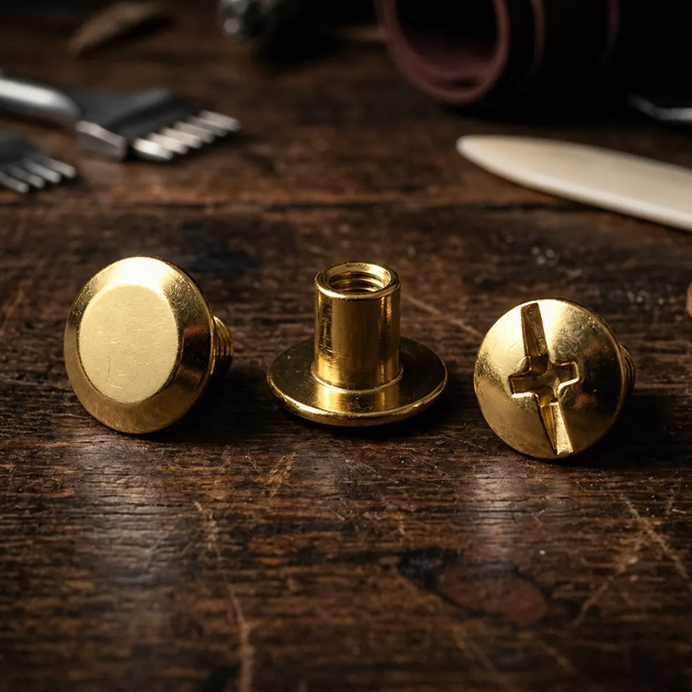 Rivetti a vite 10/6 mm - oro – CraftPoint