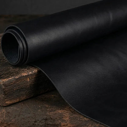 Skóra bydlęca licowa czarna 3.0 - 3.5 mm – CraftPoint