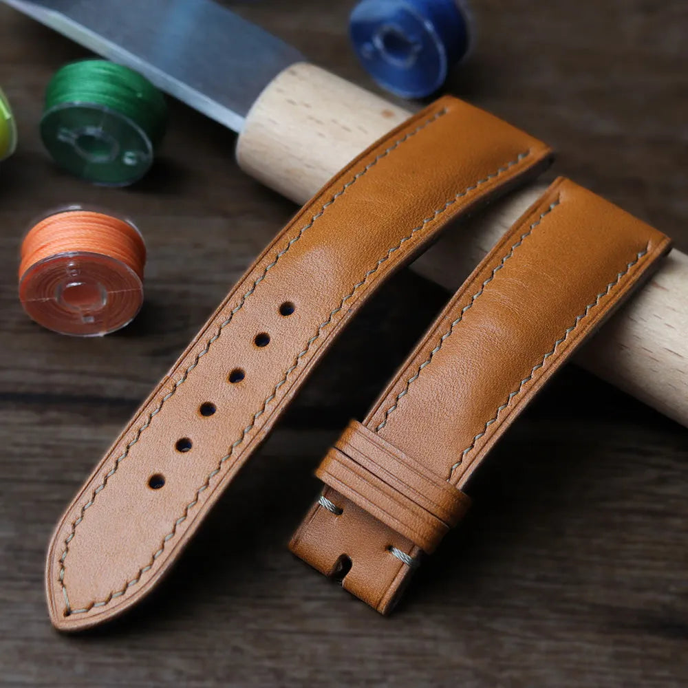 Skóra bydlęca licowa garbowana roślinnie 1.2 mm - Blu – CraftPoint